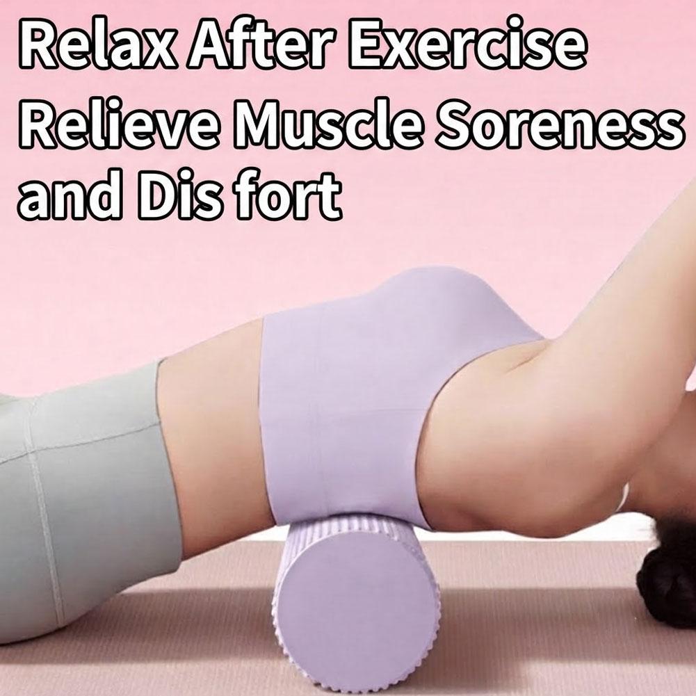 Pilates Yoga Ball - Wałek do jogi z pianki EVA