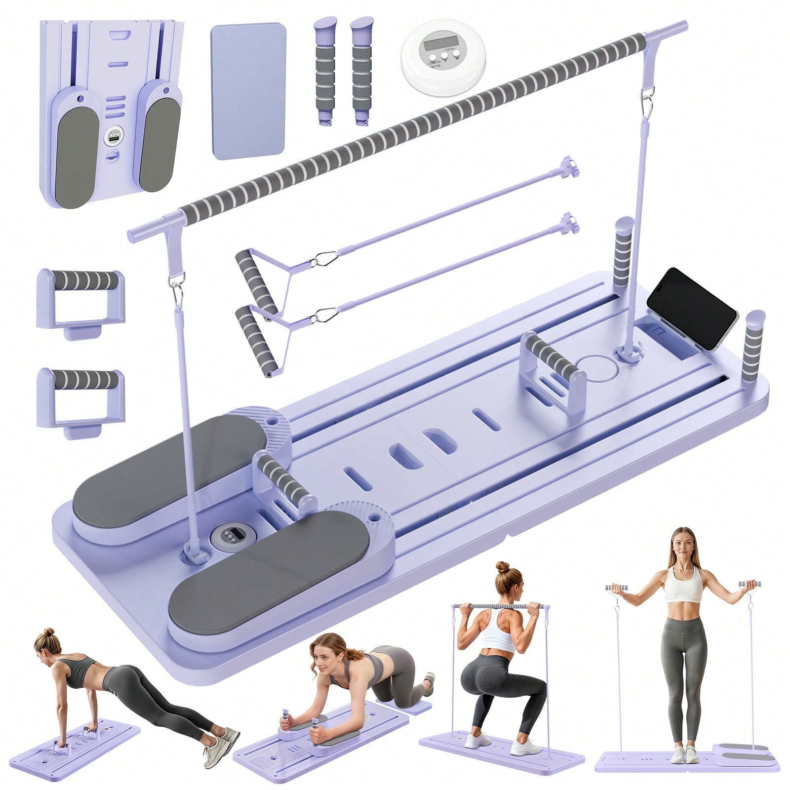 Reformer do pilatesu z drążkie – Pilates & Yoga Vida recenzja i cena