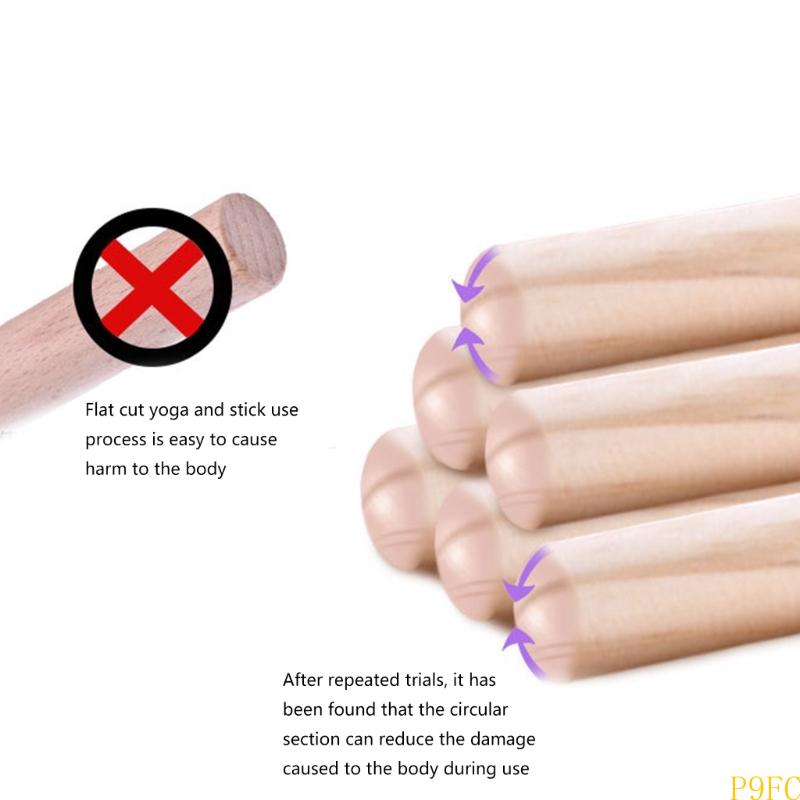 Drewniany kij do ćwiczeń jogi, – Posture Pole Corrector recenzja i cena
