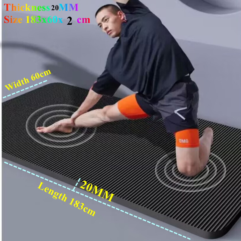 Mata do jogi 20 mm antypoślizg – Pilates Yoga Matte recenzja i cena