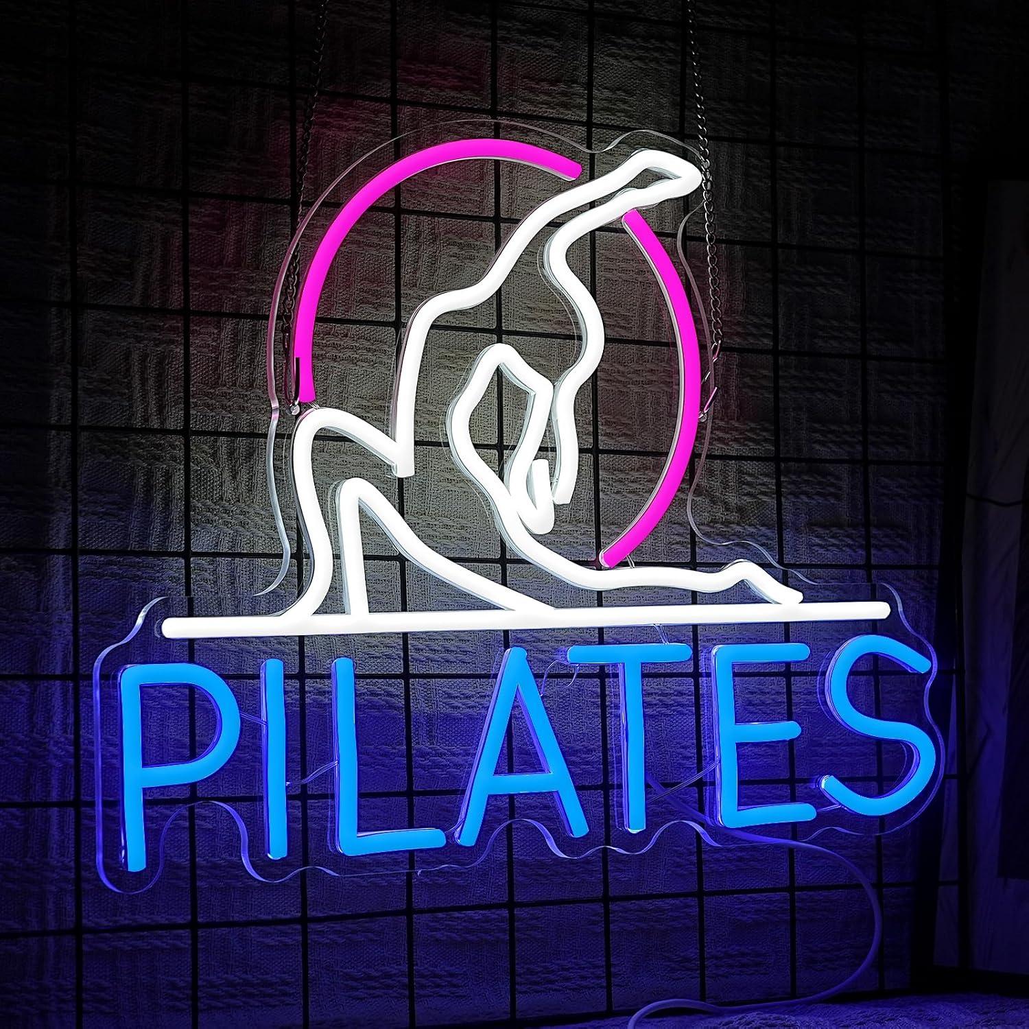 Neonowy Znak Yoga Pilates, Ści – Pilates Yoga Gifts recenzja i cena