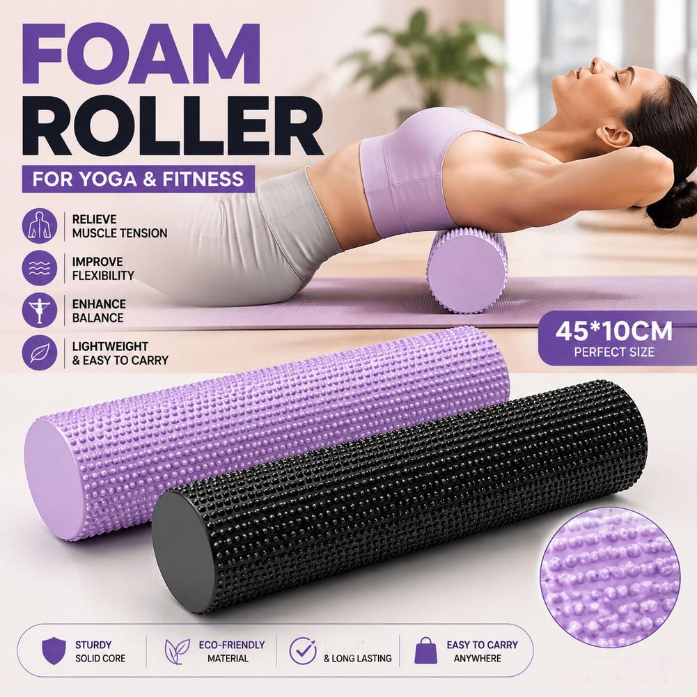 Wałek do jogi z pianki EVA o w – Pilates Yoga Ball recenzja i cena