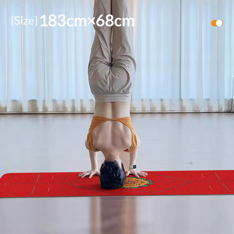 Zen Rhyme Frosted Pu Naturalna – Pilates Yoga Matte recenzja i cena