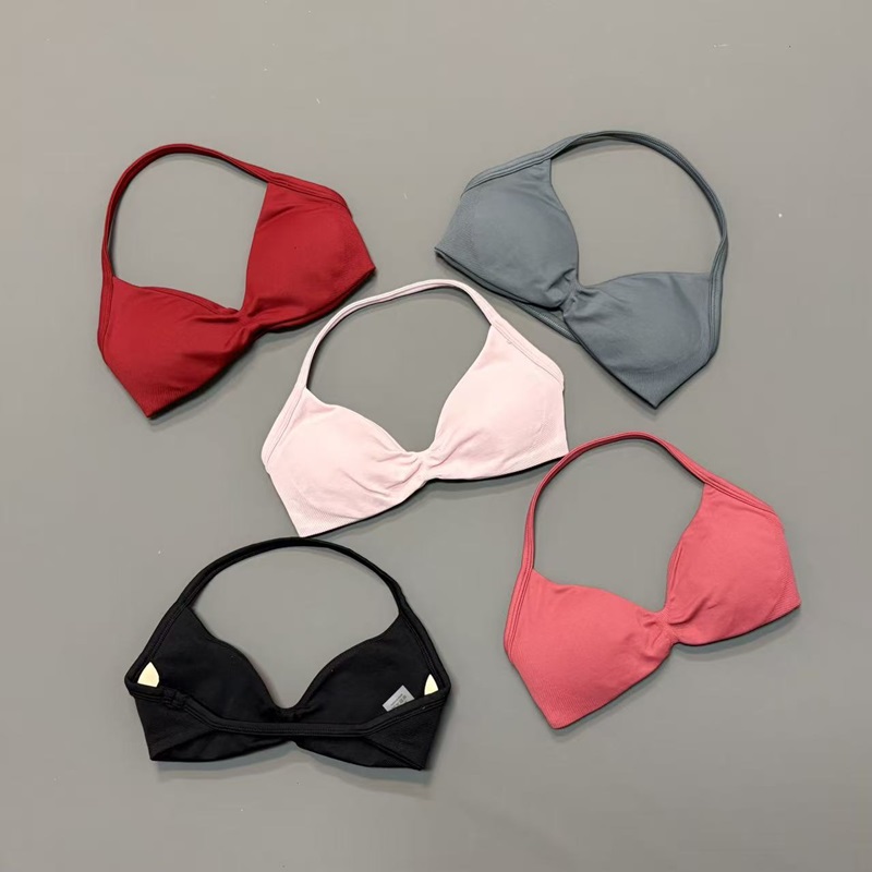 Damski sportowy biustonosz typ – Yoga Strap Cotton recenzja i cena