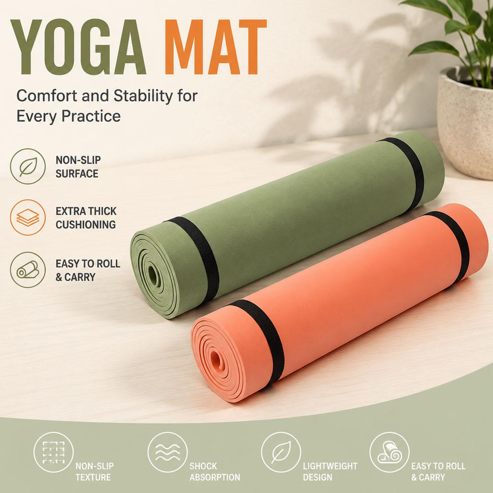 Mata do jogi i pilatesu o wymi – Pilates Yoga Matte recenzja i cena